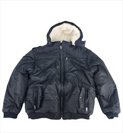 Winter Jacket w/ Sherpa Lining & Hood