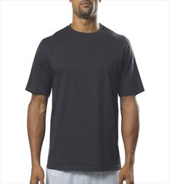 Adult Fusion Cotton Shorts Sleeve Crew T-Shirt